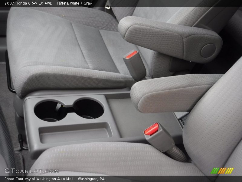 Taffeta White / Gray 2007 Honda CR-V EX 4WD