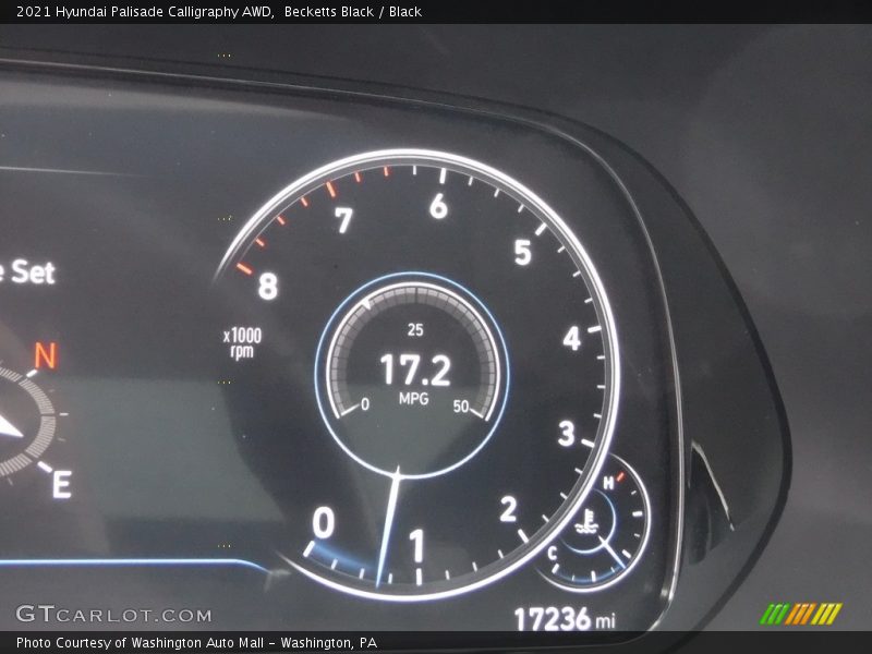 Becketts Black / Black 2021 Hyundai Palisade Calligraphy AWD