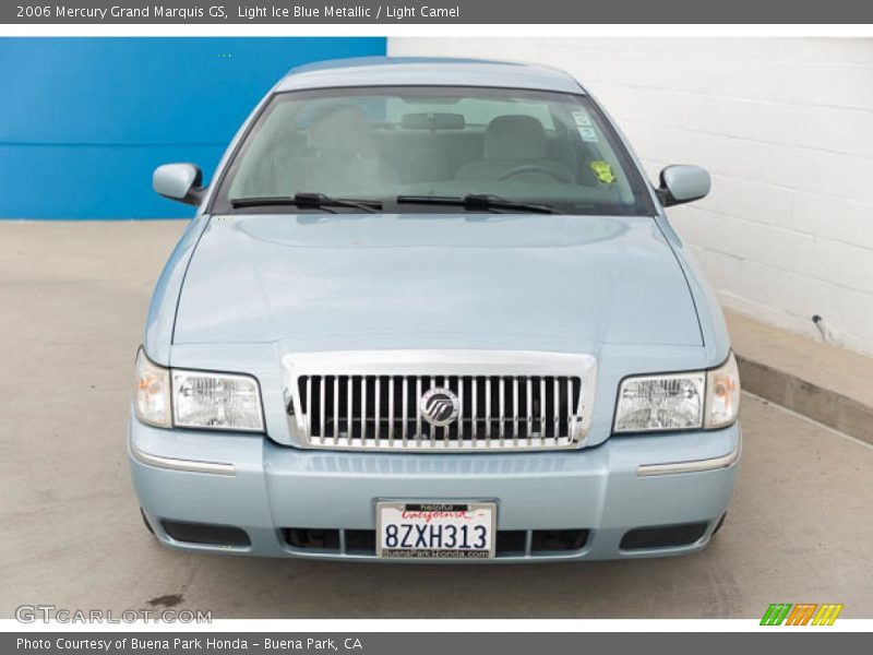 Light Ice Blue Metallic / Light Camel 2006 Mercury Grand Marquis GS