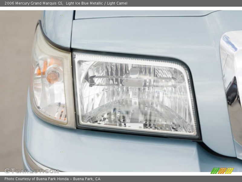 Light Ice Blue Metallic / Light Camel 2006 Mercury Grand Marquis GS