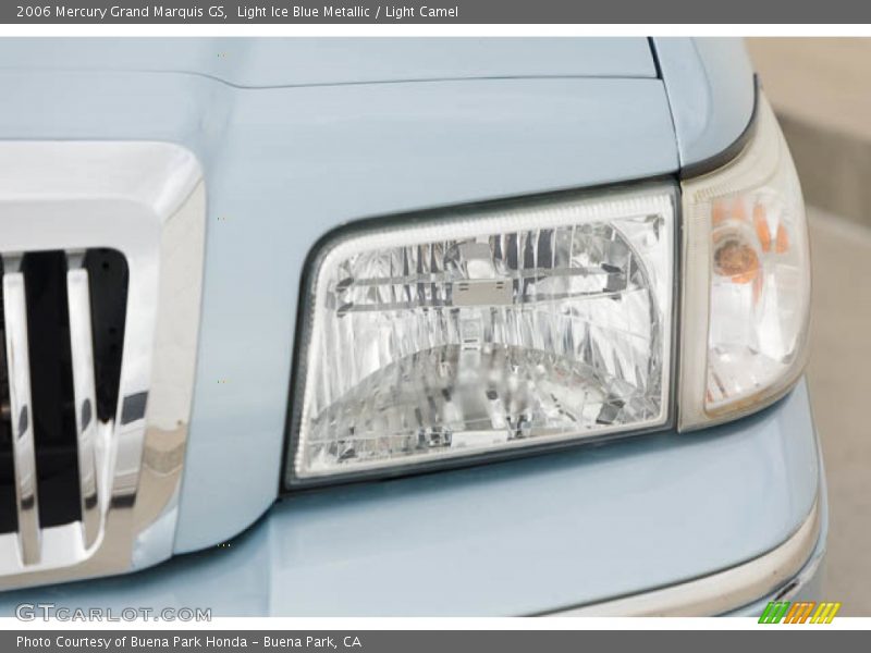 Light Ice Blue Metallic / Light Camel 2006 Mercury Grand Marquis GS