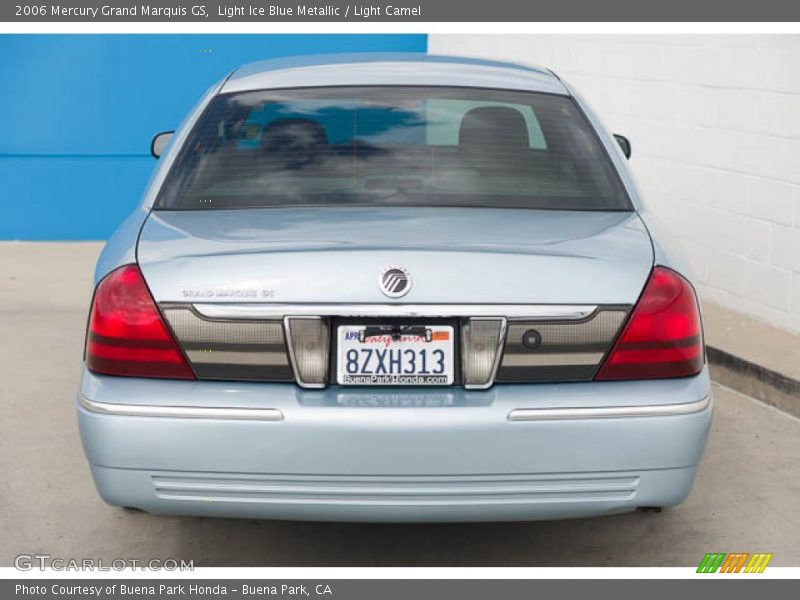 Light Ice Blue Metallic / Light Camel 2006 Mercury Grand Marquis GS