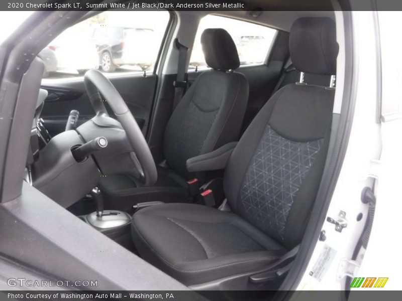 Summit White / Jet Black/Dark Anderson Silver Metallic 2020 Chevrolet Spark LT