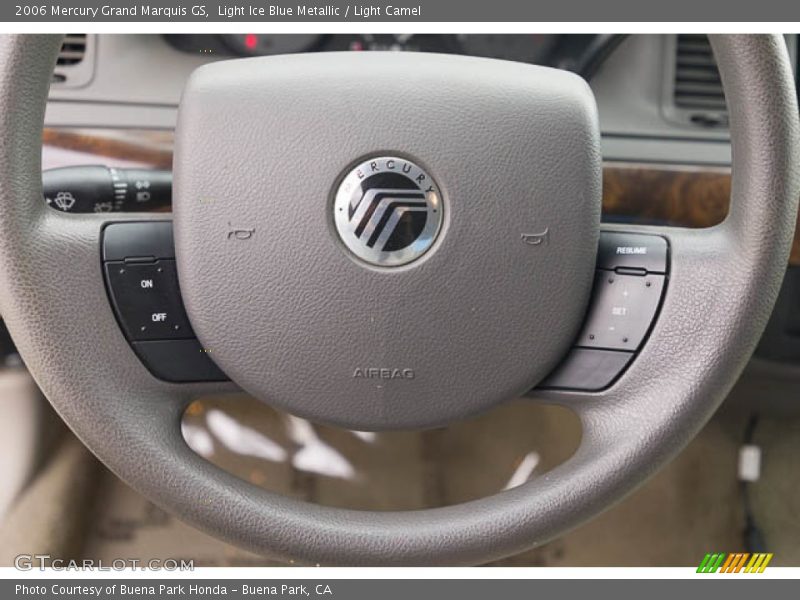 Light Ice Blue Metallic / Light Camel 2006 Mercury Grand Marquis GS