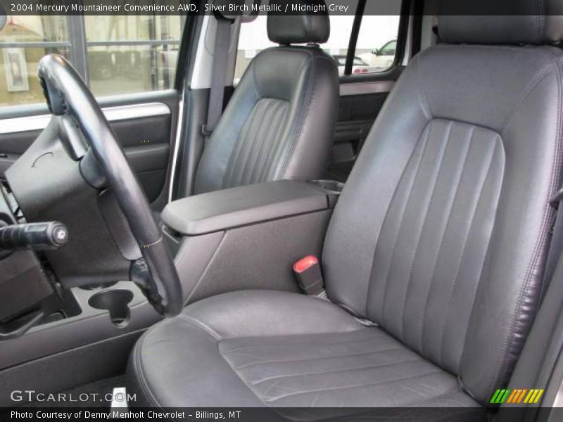 Silver Birch Metallic / Midnight Grey 2004 Mercury Mountaineer Convenience AWD