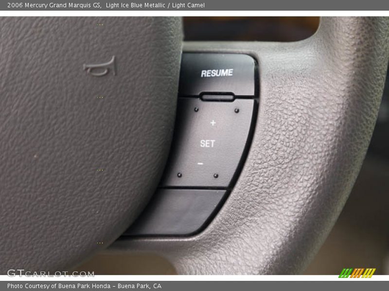 Light Ice Blue Metallic / Light Camel 2006 Mercury Grand Marquis GS