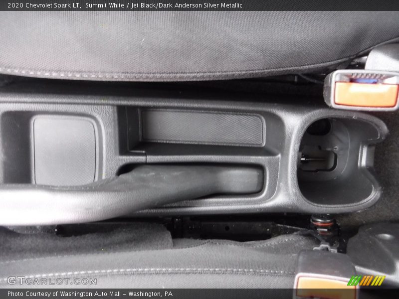 Summit White / Jet Black/Dark Anderson Silver Metallic 2020 Chevrolet Spark LT