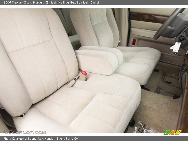 Light Ice Blue Metallic / Light Camel 2006 Mercury Grand Marquis GS