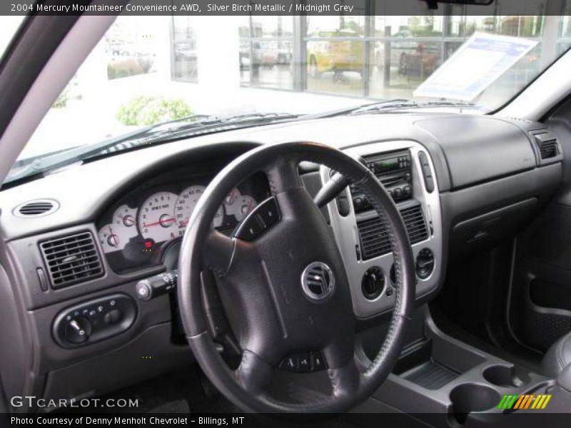 Silver Birch Metallic / Midnight Grey 2004 Mercury Mountaineer Convenience AWD