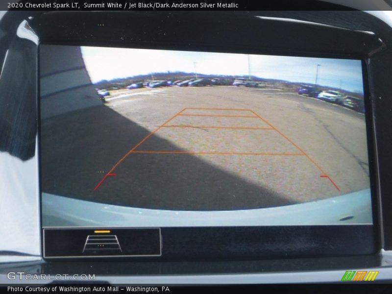 Summit White / Jet Black/Dark Anderson Silver Metallic 2020 Chevrolet Spark LT