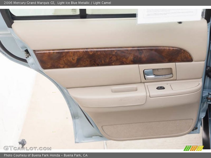 Light Ice Blue Metallic / Light Camel 2006 Mercury Grand Marquis GS