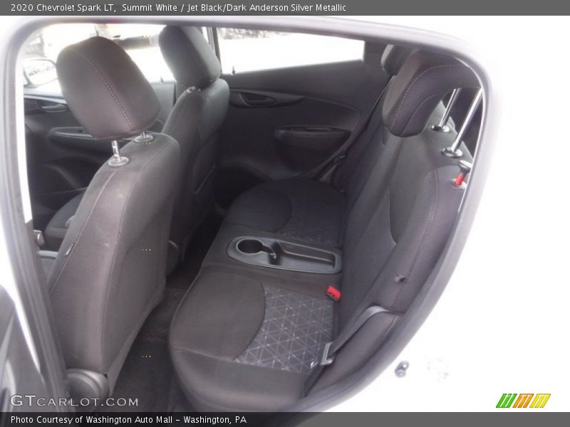 Summit White / Jet Black/Dark Anderson Silver Metallic 2020 Chevrolet Spark LT