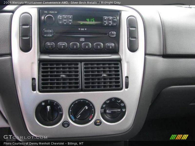 Silver Birch Metallic / Midnight Grey 2004 Mercury Mountaineer Convenience AWD