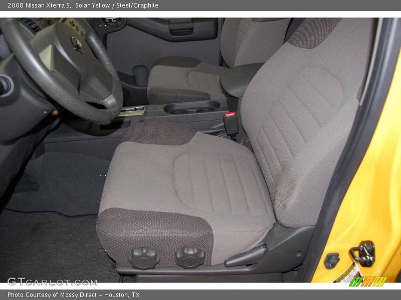 Solar Yellow / Steel/Graphite 2008 Nissan Xterra S