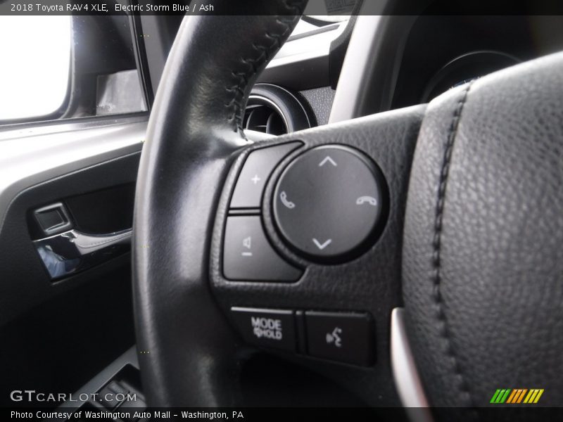 Electric Storm Blue / Ash 2018 Toyota RAV4 XLE