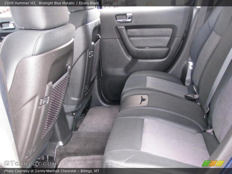 Midnight Blue Metallic / Ebony Black 2008 Hummer H3