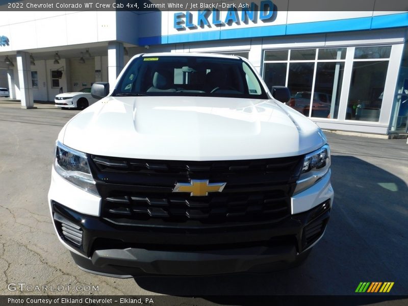 Summit White / Jet Black/­Dark Ash 2022 Chevrolet Colorado WT Crew Cab 4x4