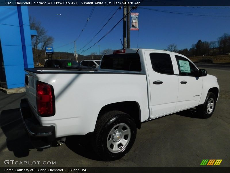 Summit White / Jet Black/­Dark Ash 2022 Chevrolet Colorado WT Crew Cab 4x4