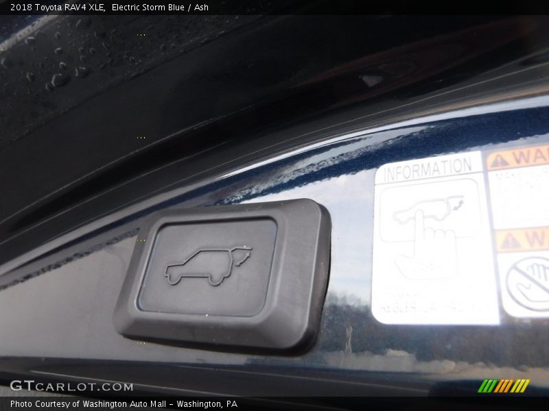 Electric Storm Blue / Ash 2018 Toyota RAV4 XLE
