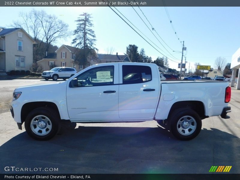 Summit White / Jet Black/­Dark Ash 2022 Chevrolet Colorado WT Crew Cab 4x4