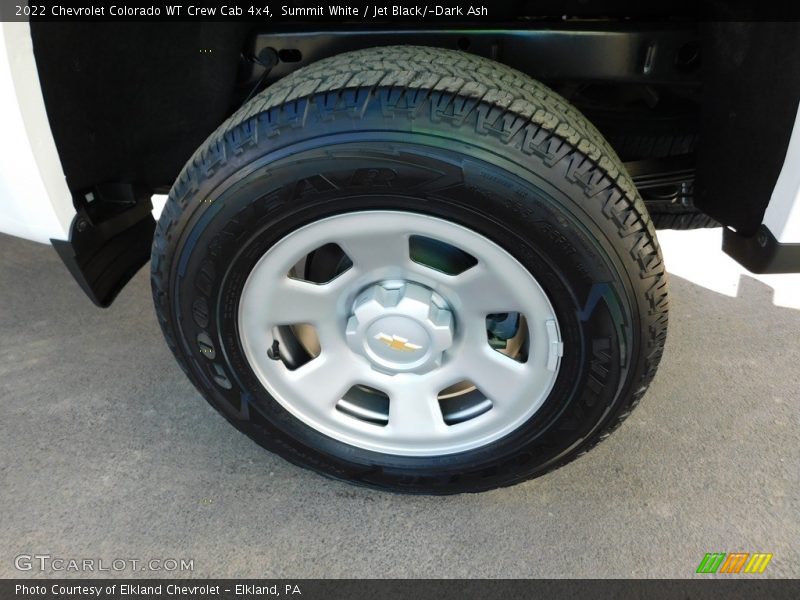 Summit White / Jet Black/­Dark Ash 2022 Chevrolet Colorado WT Crew Cab 4x4