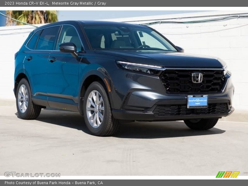 Meteorite Gray Metallic / Gray 2023 Honda CR-V EX-L