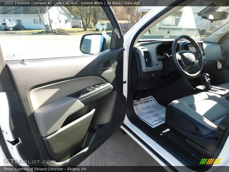Summit White / Jet Black/­Dark Ash 2022 Chevrolet Colorado WT Crew Cab 4x4