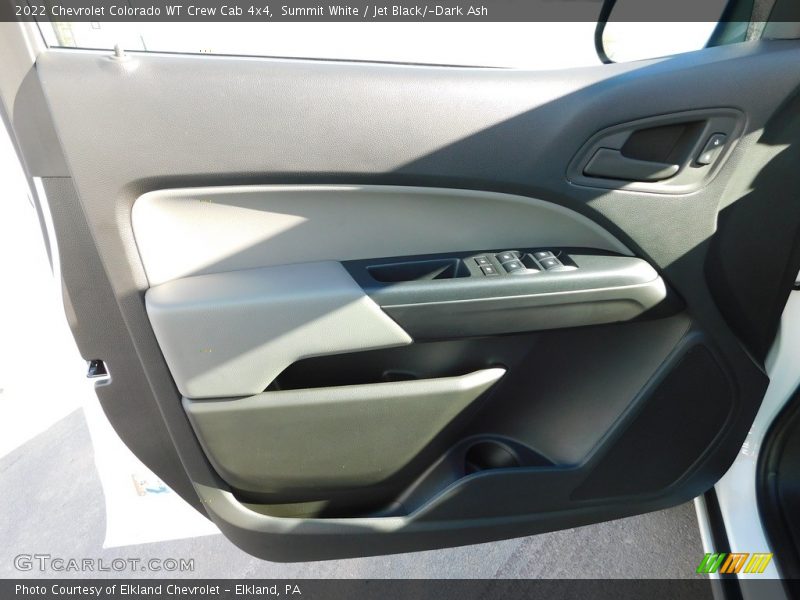 Summit White / Jet Black/­Dark Ash 2022 Chevrolet Colorado WT Crew Cab 4x4