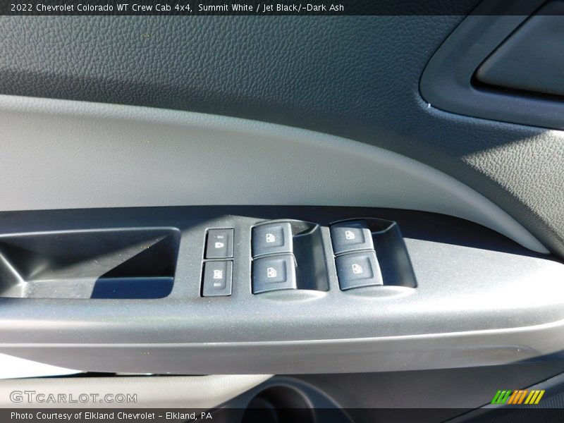 Summit White / Jet Black/­Dark Ash 2022 Chevrolet Colorado WT Crew Cab 4x4
