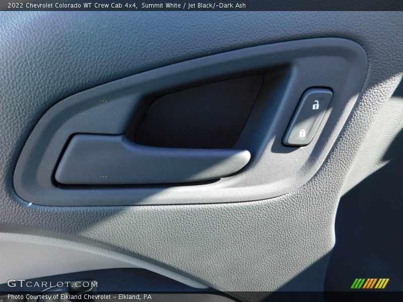Summit White / Jet Black/­Dark Ash 2022 Chevrolet Colorado WT Crew Cab 4x4