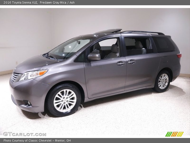 Predawn Gray Mica / Ash 2016 Toyota Sienna XLE