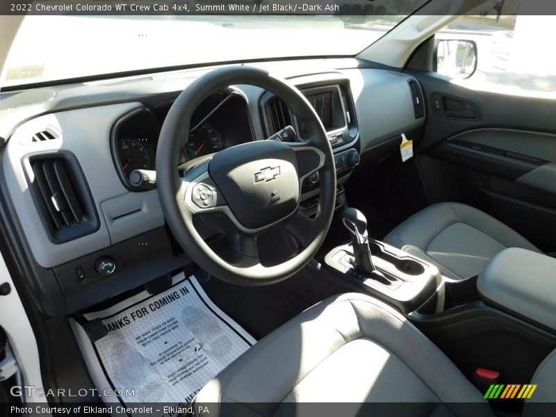 Summit White / Jet Black/­Dark Ash 2022 Chevrolet Colorado WT Crew Cab 4x4