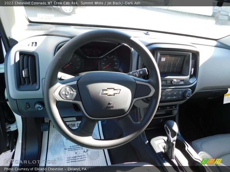 Summit White / Jet Black/­Dark Ash 2022 Chevrolet Colorado WT Crew Cab 4x4