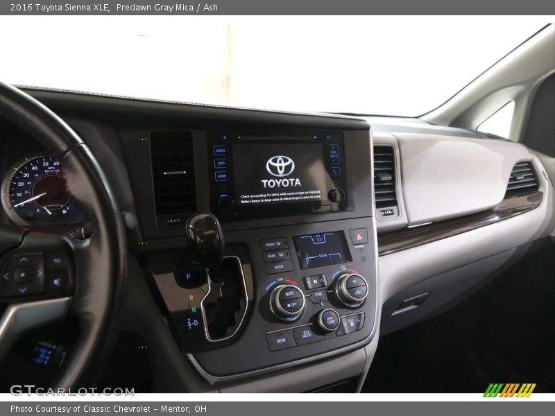 Predawn Gray Mica / Ash 2016 Toyota Sienna XLE