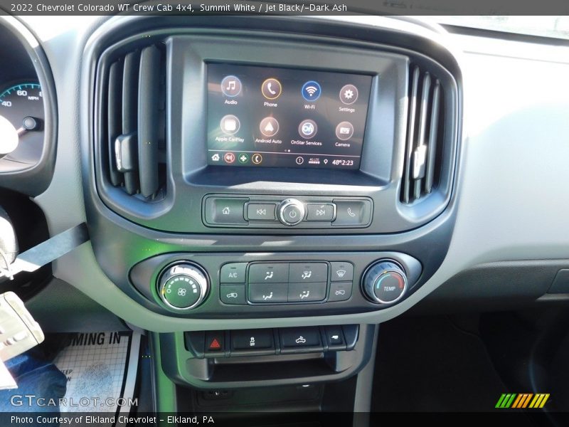 Summit White / Jet Black/­Dark Ash 2022 Chevrolet Colorado WT Crew Cab 4x4