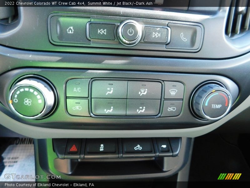 Summit White / Jet Black/­Dark Ash 2022 Chevrolet Colorado WT Crew Cab 4x4