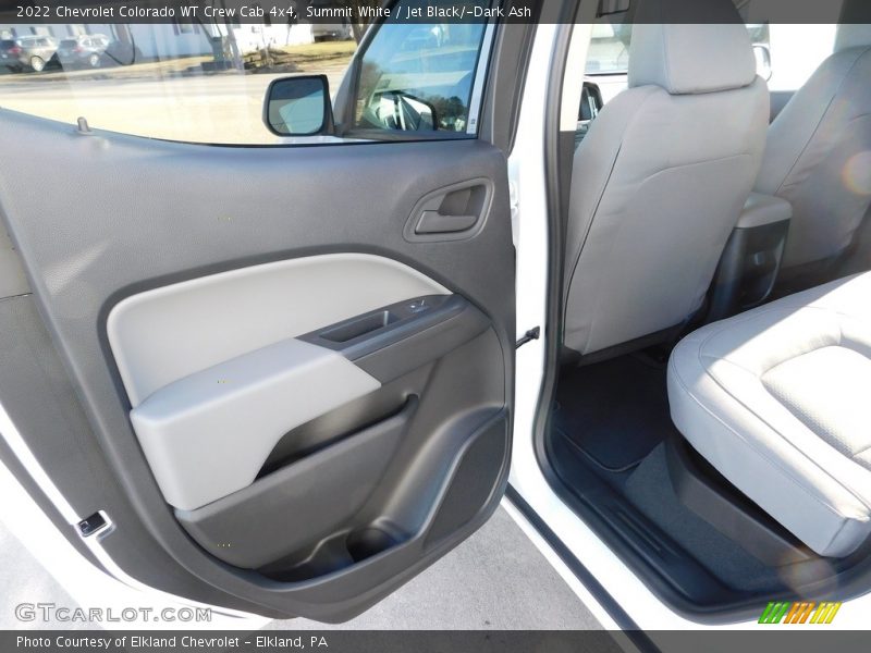 Summit White / Jet Black/­Dark Ash 2022 Chevrolet Colorado WT Crew Cab 4x4