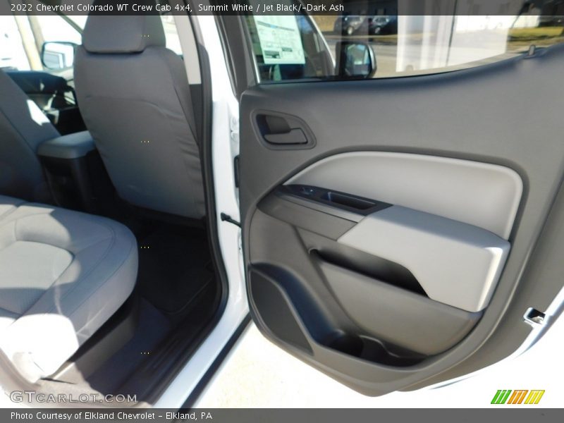 Summit White / Jet Black/­Dark Ash 2022 Chevrolet Colorado WT Crew Cab 4x4