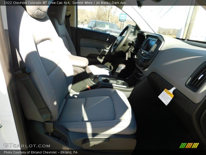 Summit White / Jet Black/­Dark Ash 2022 Chevrolet Colorado WT Crew Cab 4x4