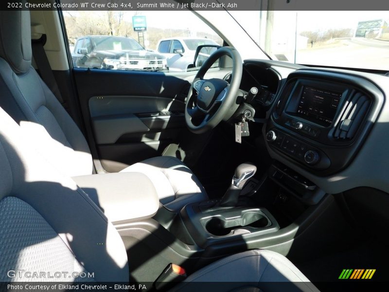 Summit White / Jet Black/­Dark Ash 2022 Chevrolet Colorado WT Crew Cab 4x4