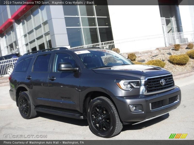 Magnetic Gray Metallic / Black 2019 Toyota Sequoia TRD Sport