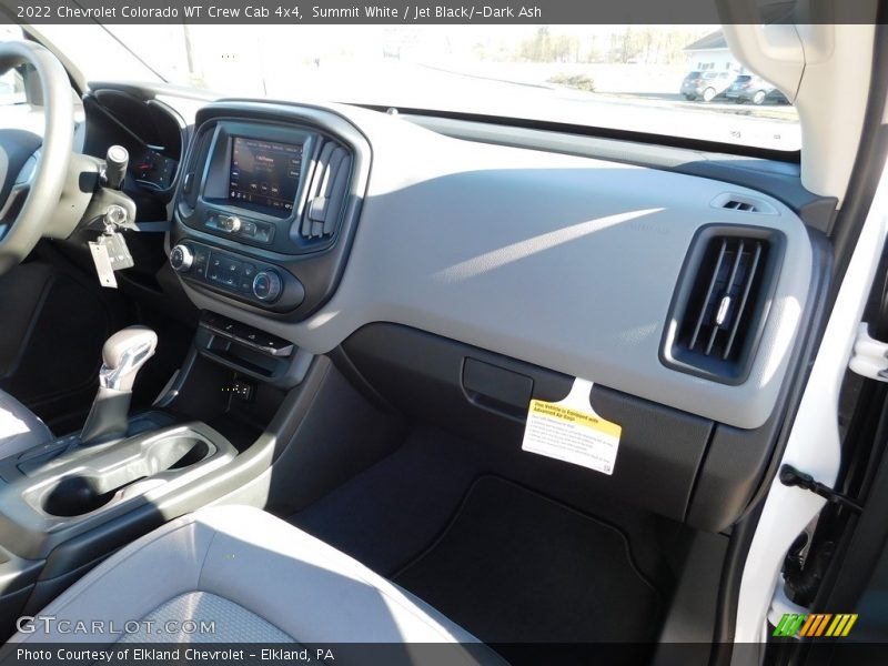Summit White / Jet Black/­Dark Ash 2022 Chevrolet Colorado WT Crew Cab 4x4