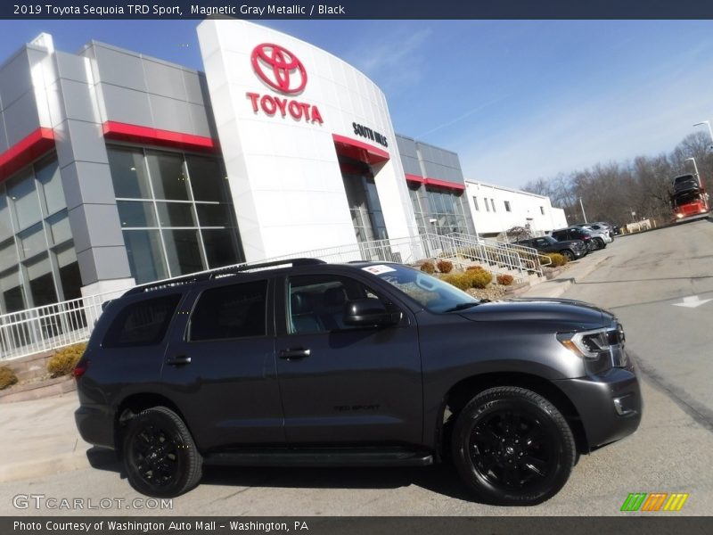 Magnetic Gray Metallic / Black 2019 Toyota Sequoia TRD Sport
