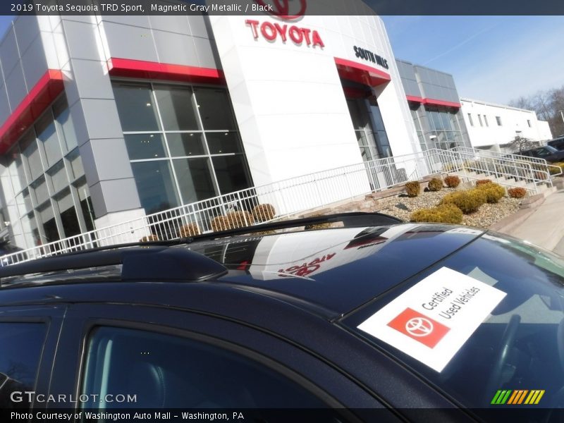 Magnetic Gray Metallic / Black 2019 Toyota Sequoia TRD Sport