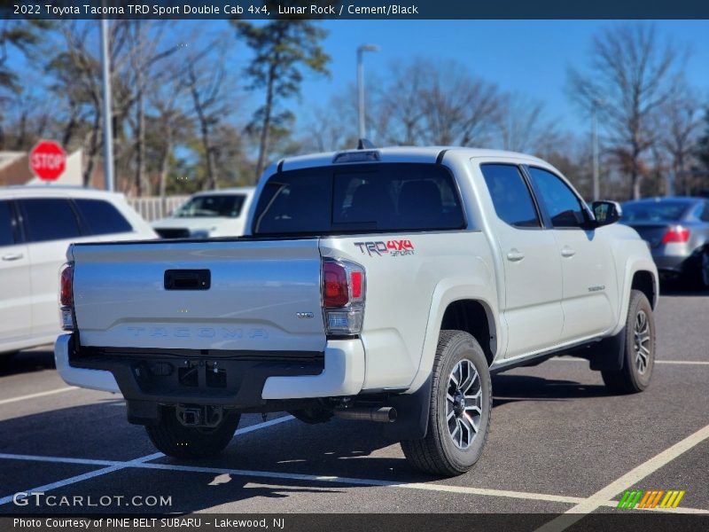 Lunar Rock / Cement/Black 2022 Toyota Tacoma TRD Sport Double Cab 4x4