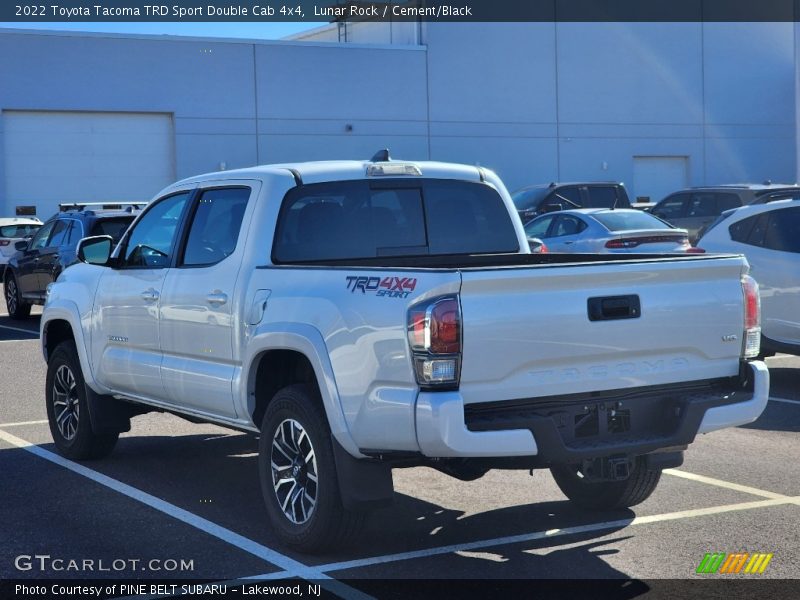 Lunar Rock / Cement/Black 2022 Toyota Tacoma TRD Sport Double Cab 4x4