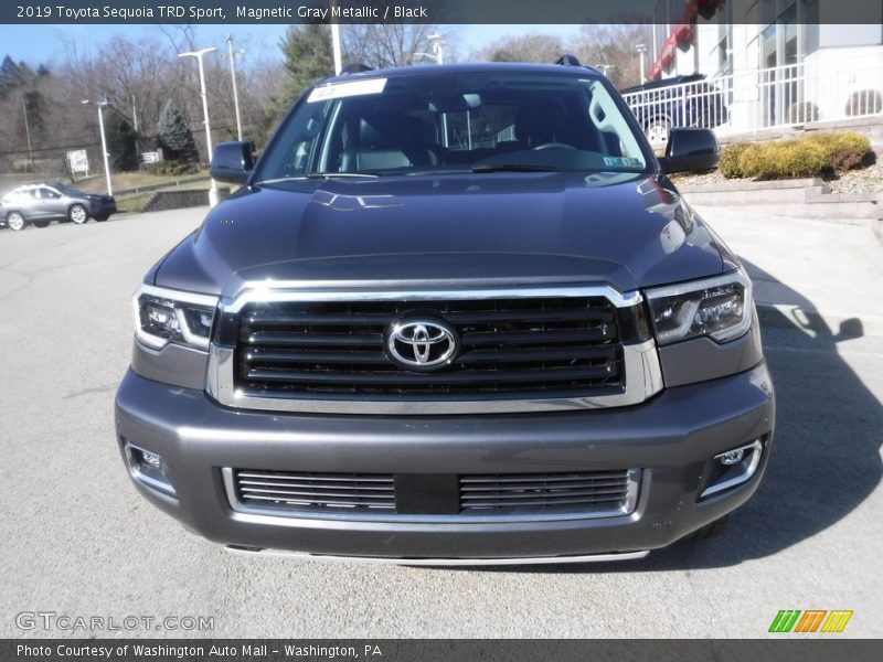 Magnetic Gray Metallic / Black 2019 Toyota Sequoia TRD Sport