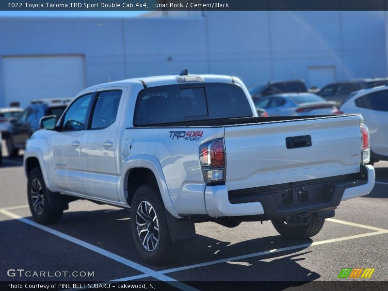 Lunar Rock / Cement/Black 2022 Toyota Tacoma TRD Sport Double Cab 4x4