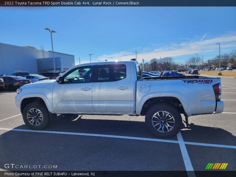 Lunar Rock / Cement/Black 2022 Toyota Tacoma TRD Sport Double Cab 4x4