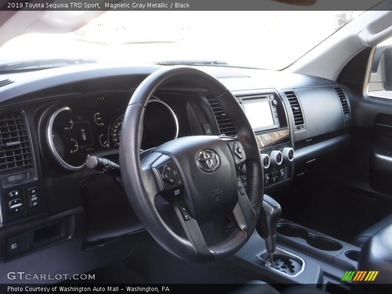 Magnetic Gray Metallic / Black 2019 Toyota Sequoia TRD Sport